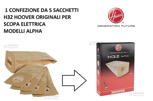 Sacchetti aspirapolvere hoover - sacchetti,