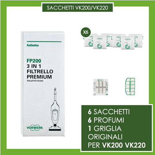Sacchetti folletto originali - sacchetti,