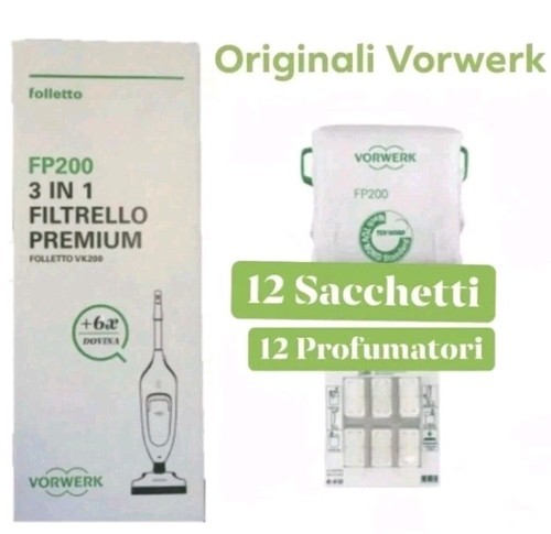 Sacchetti folletto 200 vk - sacchetti,