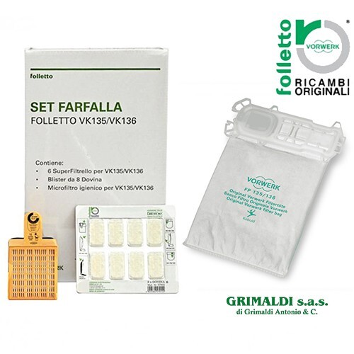 Set farfalla 135 136 - set,