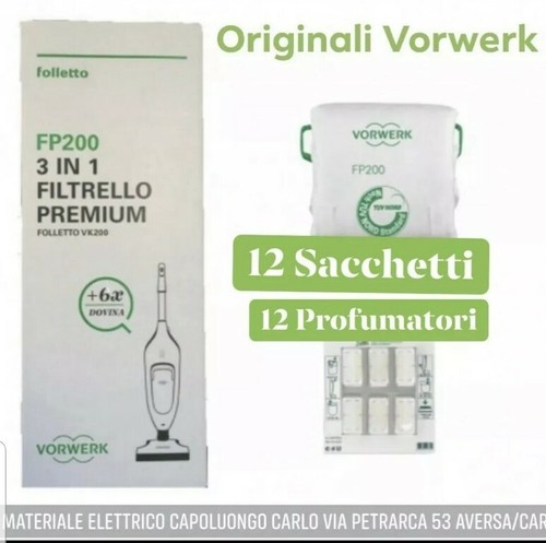 Sacchetti folletto 200 - vk, vk